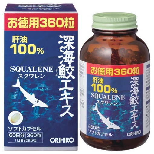 Dầu gan cá mập Orihiro Squalene
