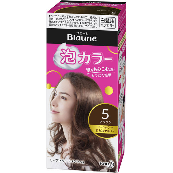 Thuốc nhuộm tóc phủ bạc Blaune của Kao